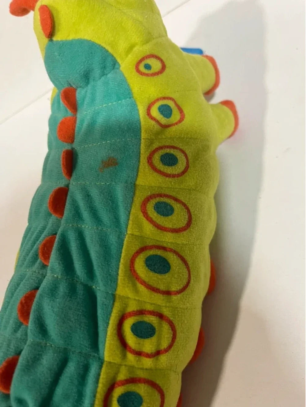 Disney “A Bugs Life” Heimlich Plush Soft Toy Green Caterpillar 11”